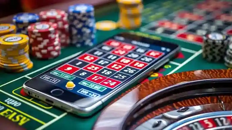 Live blackjack and roulette table studio interface on dragon88 slot
